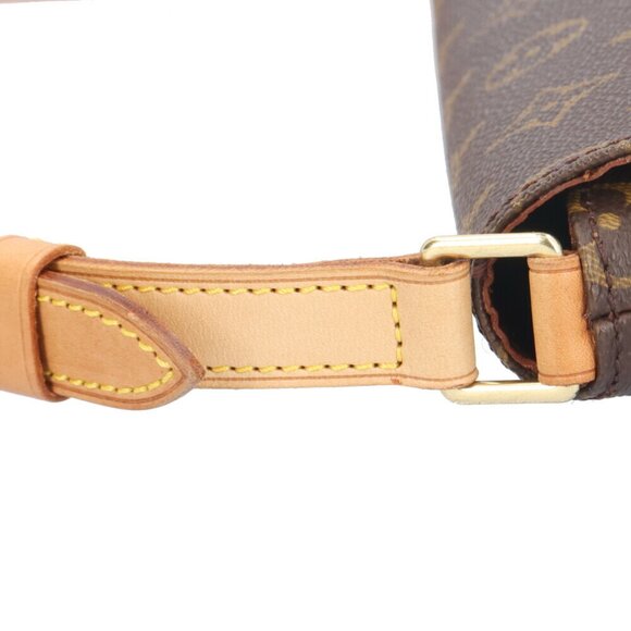 LOUIS VUITTON Brown Monogram Canvas Shoulder Bag - Picture 11 of 12